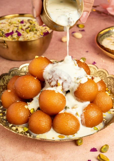 Rabri & Gulab Jamun Combo (6 oz)