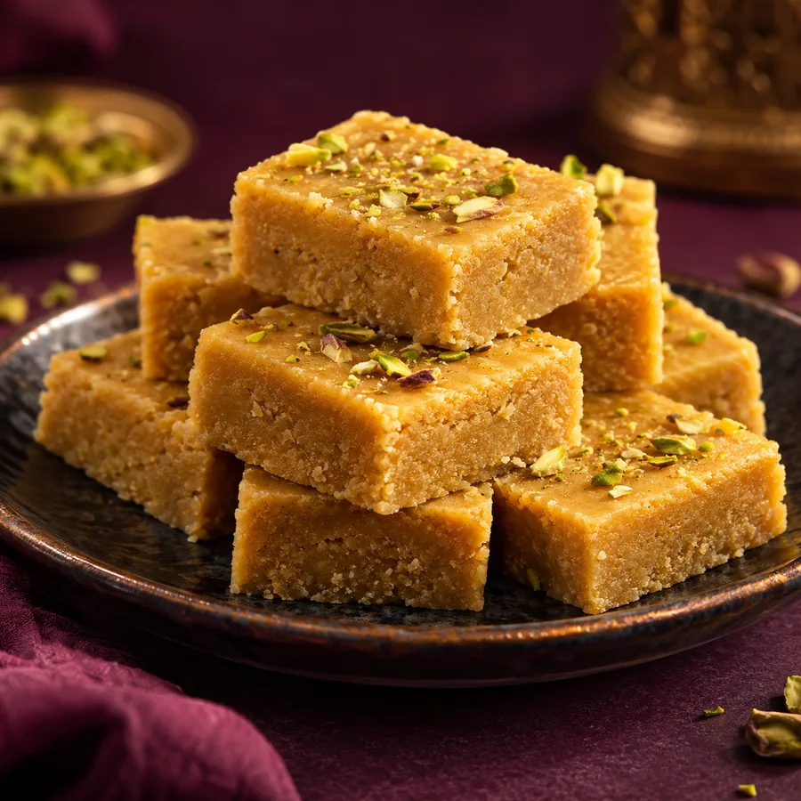 Besan Burfi